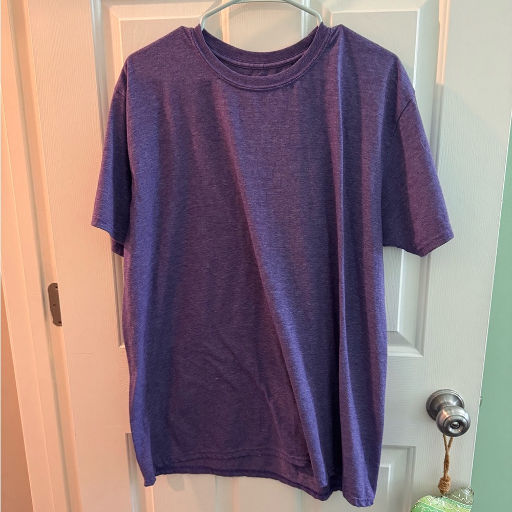 Gold Toe Heathered Purple Men's Short Sleeve Tee